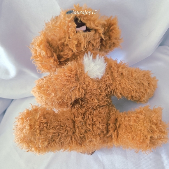 Gund Labradoodle Dog Plush Stuffed Toy Poppy Curly Floppy 12 Inch - Picture 6 of 11